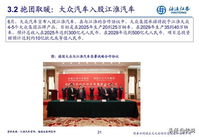 汽车行业研究：新势力推动产业科技转型（海通证券）