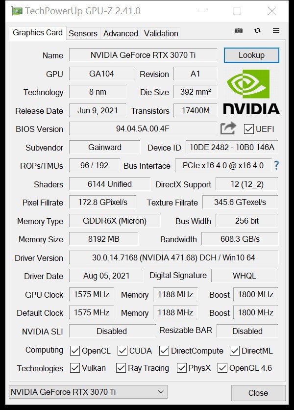 耕升RTX 3070 Ti星极幻姬评测 极限芭比粉