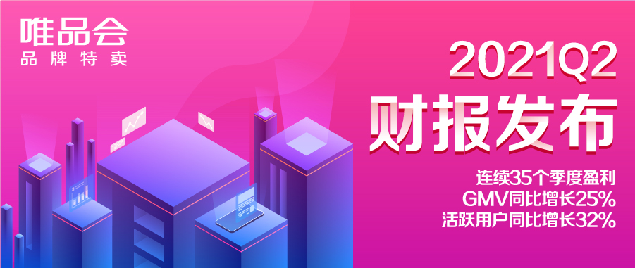 唯品会2021Q2活跃用户数大涨32%，特卖电商还有多少向上空间？